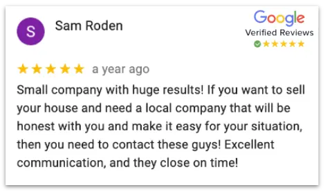 Customer review of Sell My House Fast Hub