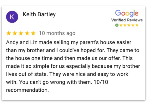 Customer review of Sell My House Fast Hub