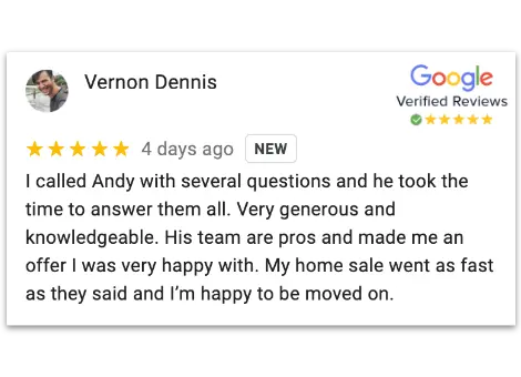 Customer review of Sell My House Fast Hub